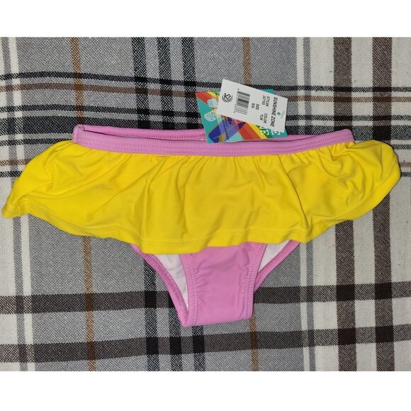 Girls Bathing Suit, Sunshine Zone Two-Piece Swimsuit - Picture 6 of 6